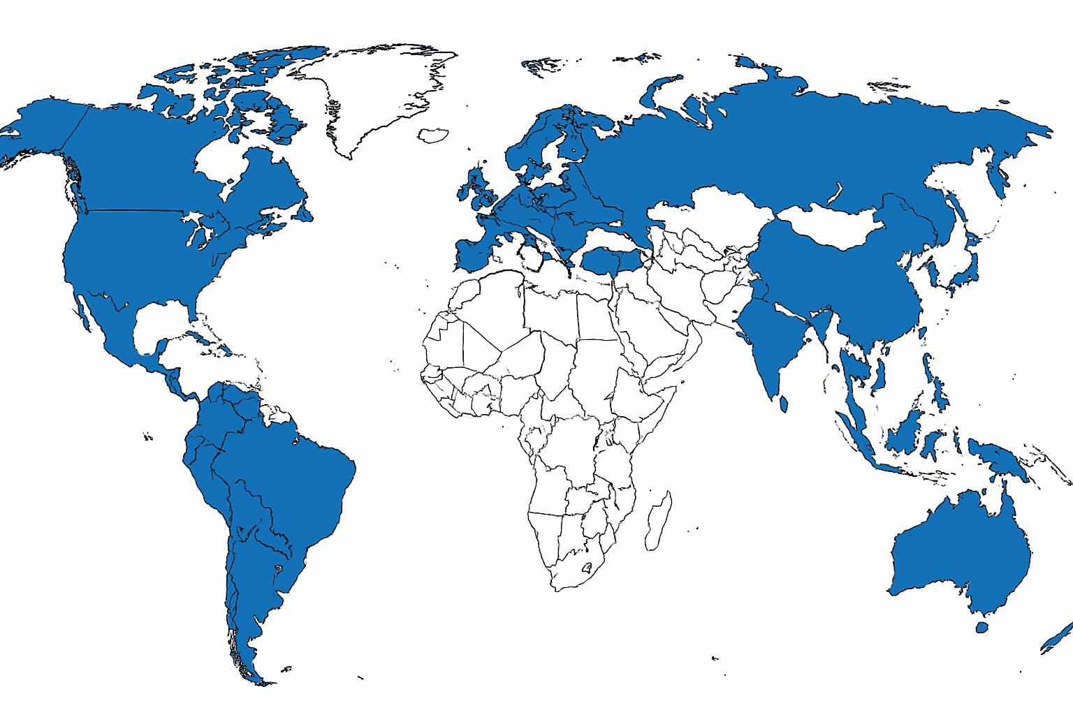 Global Presence Map